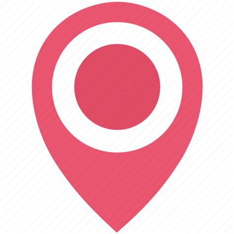 Bright Location Poi Pointer Red Icon Download On Iconfinder