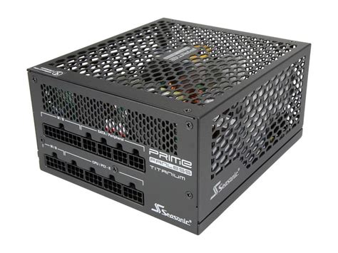 Seasonic PRIME Fanless Titanium Modular 600W 80 Titanium ATX 12V PSU