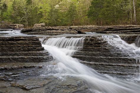 Six Finger Falls Falling Water Creek Ben Hur Arkansas Tom Kennon