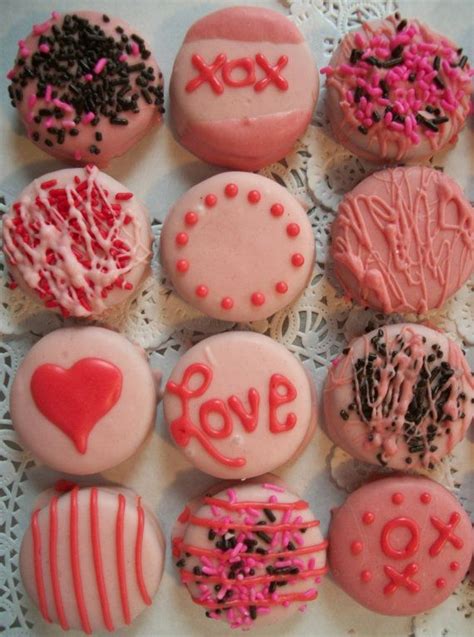 Valentine Pink Chocolate Covered Oreos Cookies 12 1 Dz Made Etsy