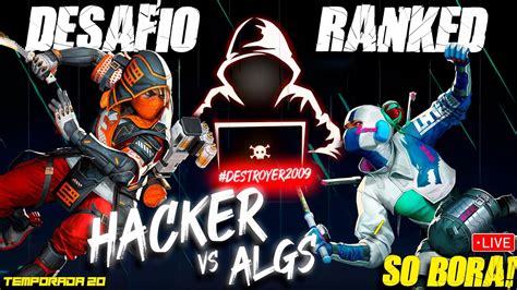 Apex Legends On Hacker Pesado Na Algs Partiu Destroy Na Ranqueada