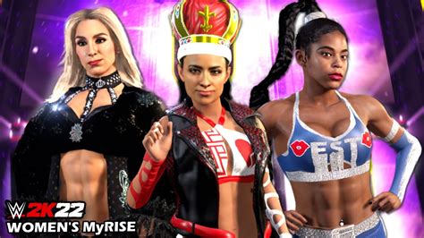 WWE 2K22 Women S MyRISE Queen Of The Ring YouTube