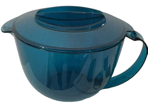 TUPPERWARE NEUF PICHET Microplus Microcook 1L Bleu Collector EUR 44 99