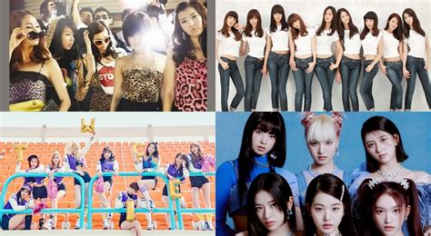 K-Pop girl group songs that topped the year-end chart in their release year - KPOP HIT