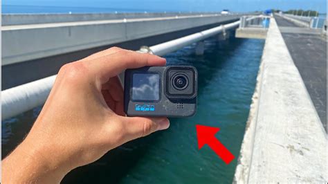 Dropping A Gopro Under The Best Fishing Bridge In Florida Youtube