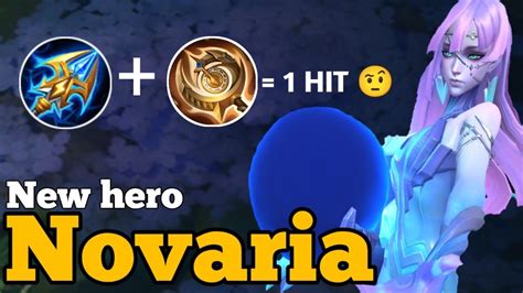 New Hero Novaria Si Mage Sniper Mengerikan Novaria Combo Build