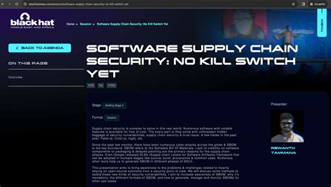 Blackhat Mea Software Supply Chain Security No Kill Switch Yet