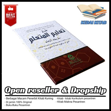 Jual Kitab Syarah Ta Lim Muta Alim Ta Lim Muta Alim Kitab Ta Lim