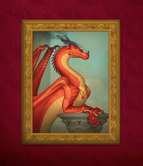 Scarlet Was An Adult Female Skywing Who Was Introduced In The Dragonet
