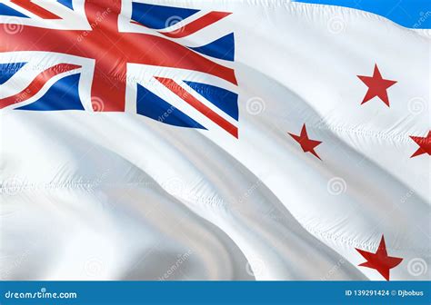 New Zealand Naval Ensign Flag 3d Waving Flag Design The National