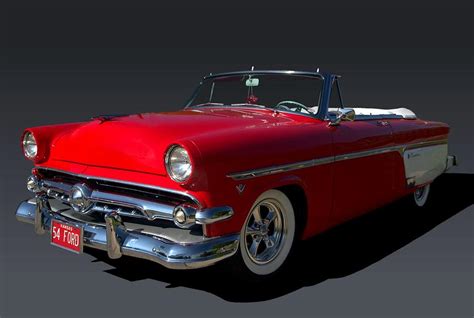 1954 Ford Convertible Sunliner Photograph By Tim Mccullough