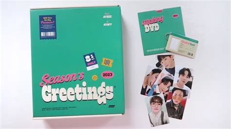 Unboxing ATEEZ 2023 Season S Greetings YouTube