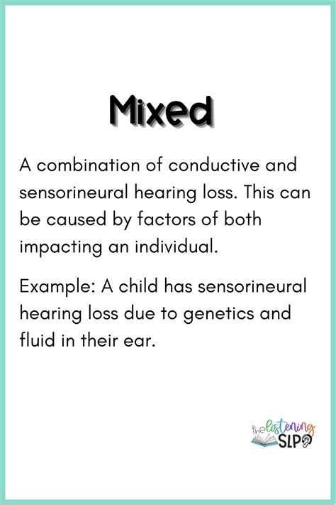 Mixed hearing loss – Artofit