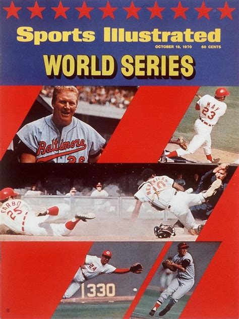 Cincinnati Reds Vs Baltimore Orioles, 1970 World Series Sports ...