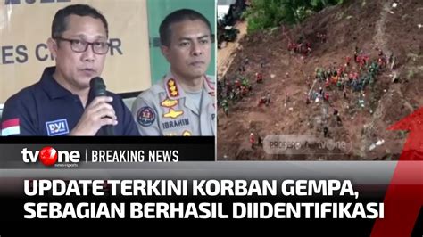 Jenazah Korban Gempa Cianjur Berhasil Diidentifikasi Tvone Youtube