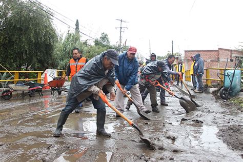 En Sinergia Pc Estatal Atiende Afectaciones Por Lluvias En La Entidad