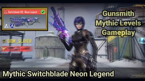 Mythic Switchblade X Mythic Levels Gameplay With Each Youtube