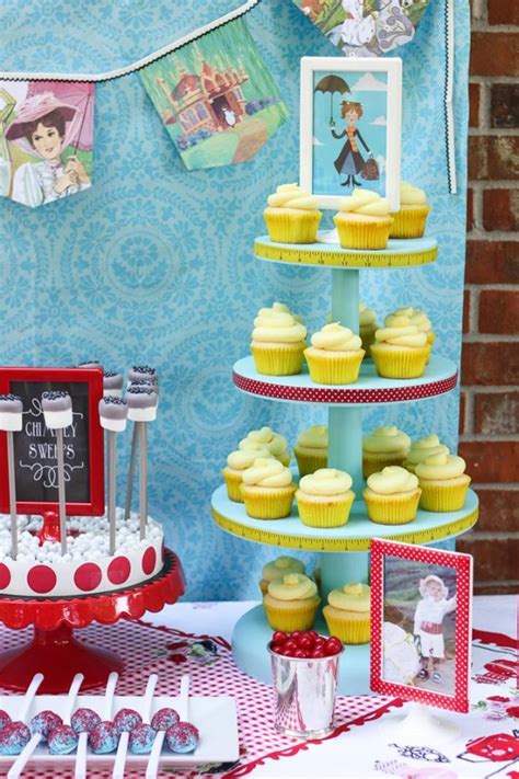 Kara S Party Ideas Mary Poppins Themed 2nd Birthday Party Kara S Party Ideas