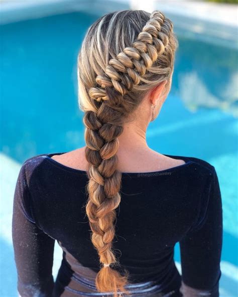 Im Back Heres An Infinity Braid A Plait 🤩 Braided Hairstyles For