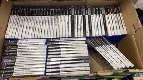 PLAYSTATION 2 GAMES Bundle 60 Games PS2 Gaming Joblot 125 00