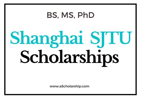 Shanghai Jiaotong University SJTU CSC Scholarship 2023 2024 Chinese