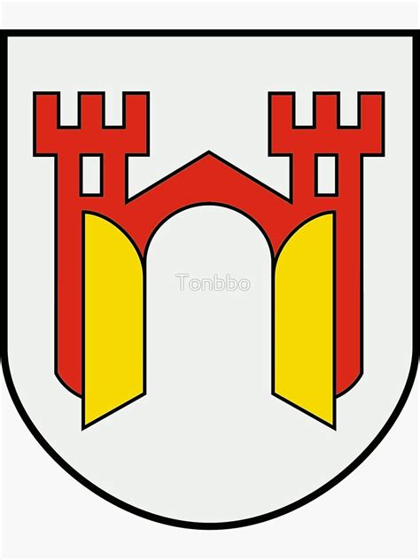 Offenburg Coat Of Arms Germany Sticker For Sale By Tonbbo Redbubble