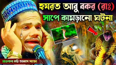 বিশ্ব নবী সাঃ ও আবুবকর এর ঘটনা┇মাওলানা কচি আব্বাস ওয়াজ┇kachi Abbas Jalsa 2024┇দুঃখের ঘটনা