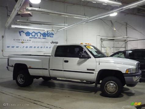 1999 Bright White Dodge Ram 3500 St Extended Cab 4x4 Dually 28246961 Photo 18