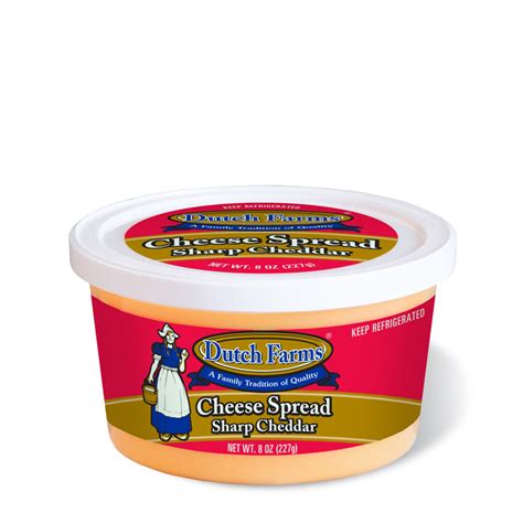 Sharp Cheddar Cheese Spread Dutch Farms