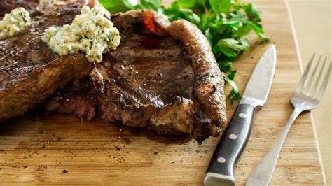 T Bone Steak With Lemon Thyme Butter Cooking Videos Grokker