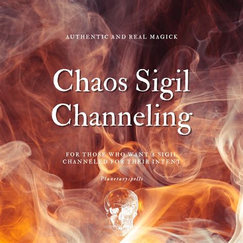 Chaos Sigil Channeling Custom Sigil Creation Chaos Magick Goetia Sigil