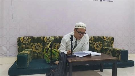 Kajian Rutin Kitab Ihya Ulumuddin Bersama Ust Dr Ali Muammar Ma