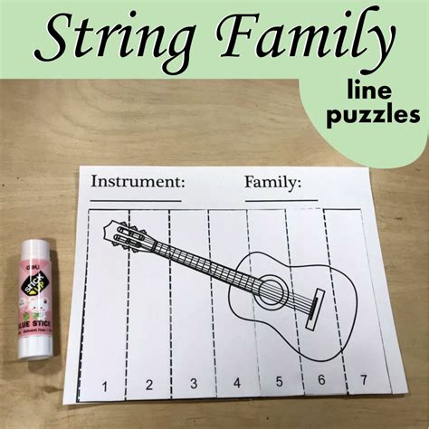 String Instrument Family Worksheet