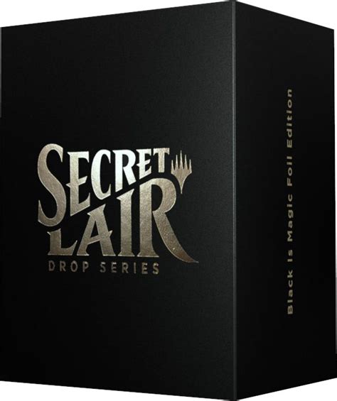 Secret Lair Drop Black Is Magic Foil Secret Lair Drop Series