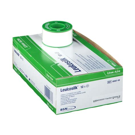 Leukosilk 2 5 Cm X 9 2 M 12 St Shop Apotheke