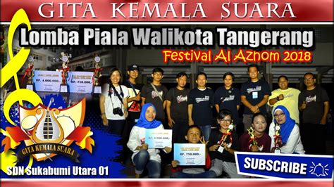 Juara 1 Piala Walkot Tangerang Lomba Marching Festival Muharam Al