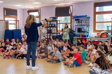 Visite de lécole Sainte Thérèse La Seyne sur Mer