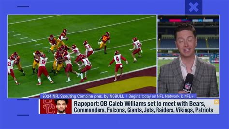 Nfl Network Insider Tom Pelissero Usc Quarterback Caleb Williams Set