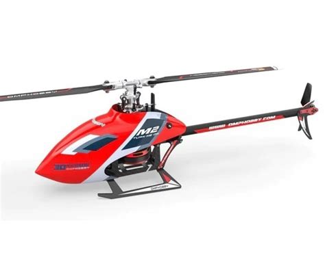 OMP Hobby M2 RC Helicopter EVO Version BNF Red OMP M2 EVO R