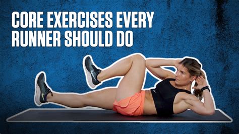 Core Exercises For Runners Core Workout For Runners