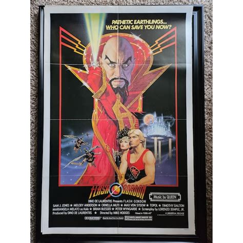 Flash Gordon Movie Poster Etsy