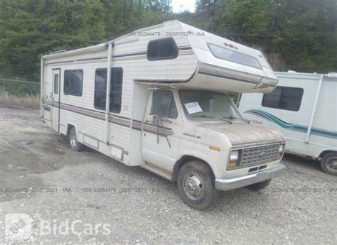 1989 Ford Econoline E350 Cutaway Van 1FDKE30G4KHA59688 Bid History