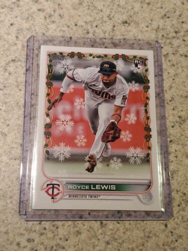 Topps Holiday Hw Royce Lewis Rookie Rc Minnesota Twins Ebay