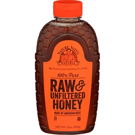 Nature Nates Honey Raw Unfiltered Pure Oz Instacart