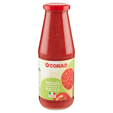 Passata Di Pomodoro Rustica 690 G Conad Conad