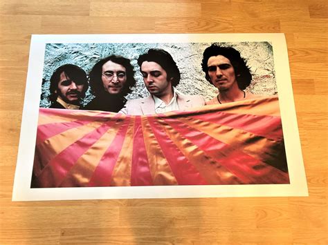 1968 The Beatles White Album Poster 38x24 Printed From Apple Original