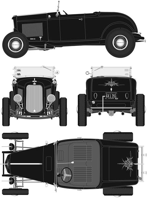 1932 Ford Blueprints