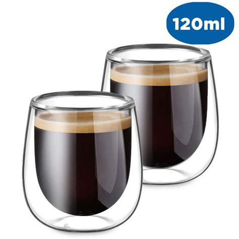 Glastal Doppelwandige Espressotassen Espresso Gl Ser Glas Set