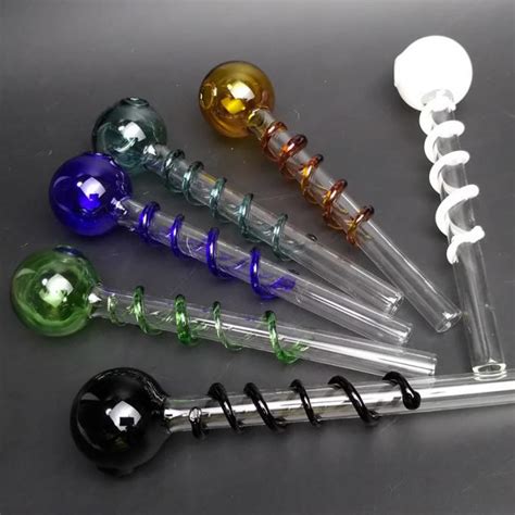 Pryrex Dot Incense Oil Burners Glass Smoking Pipe 5 5 Inches Lightweight