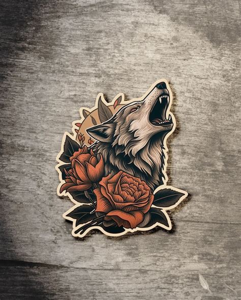 Howling Wolf Tattoos